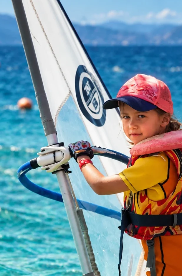 Dahab Windserfing kid