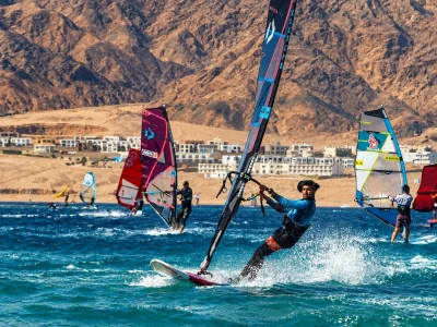 Dahab Windserfing speed water